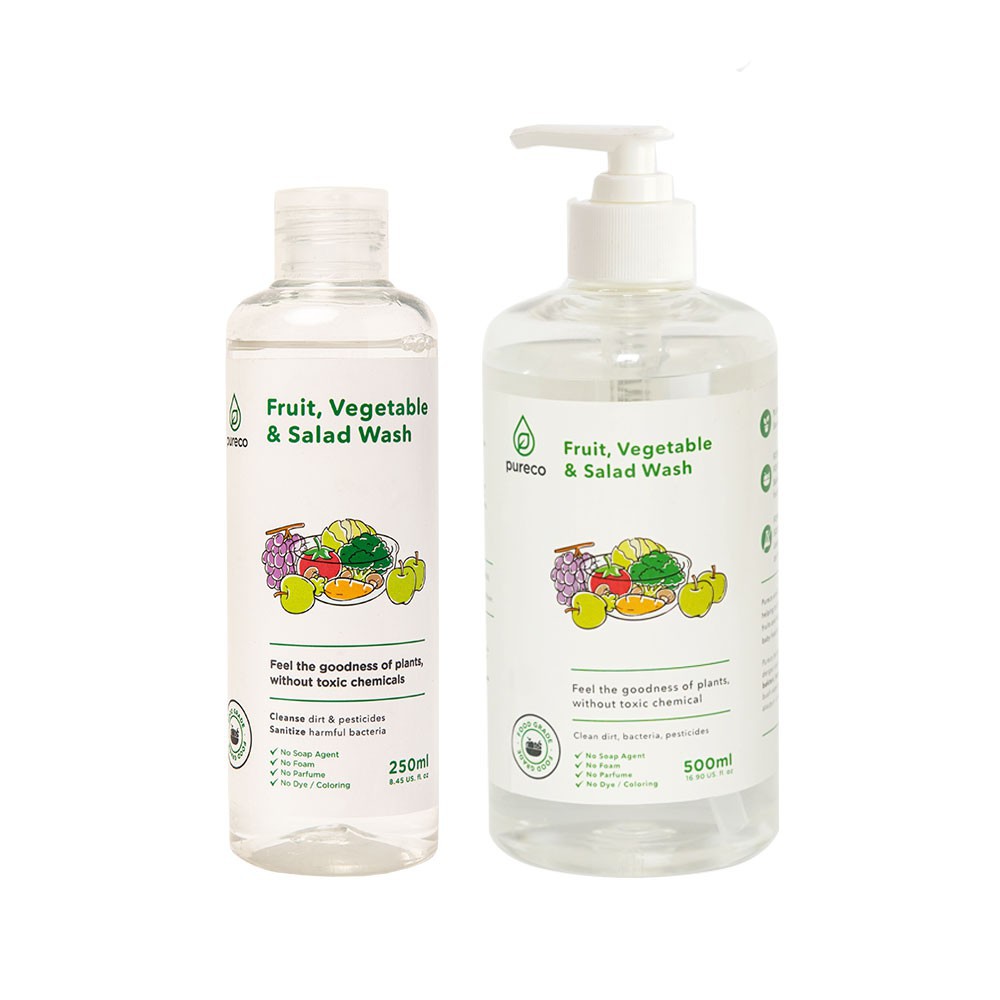 Pureco Home Liquid Fruit Veggie Wash 500ml