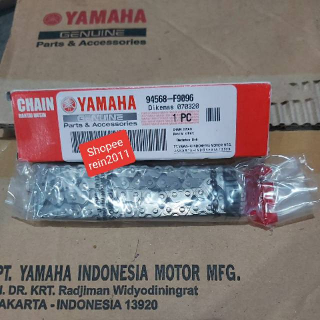 RANTAI KAMPRAT KETENG NMAX AEROX 155 VIXION NVL R15 R 15 V2 ASLI ORI YAMAHA 94568 F9096