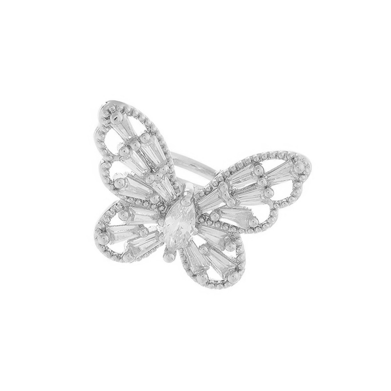 Butterfly Anting Klip Tanpa Tindik Desain Kupu-Kupu Untuk Wanita