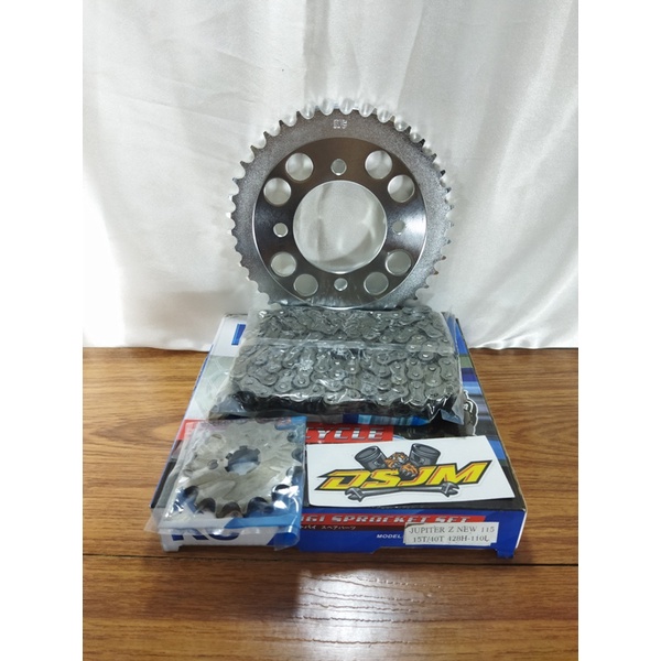 GEAR SET JUPITER Z NEW 115 GIR PAKET JUPITER Z NEW 115 GIRSET JUPITER Z 115  GIR DEPAN BELAKANG RANT