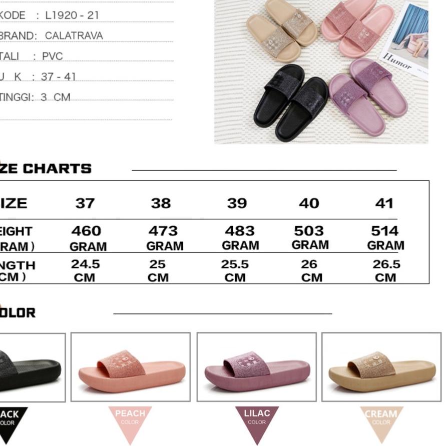 ❤ L1920-21 Sandal Jelly Wanita Selop Sendal Karet Wanita grosir