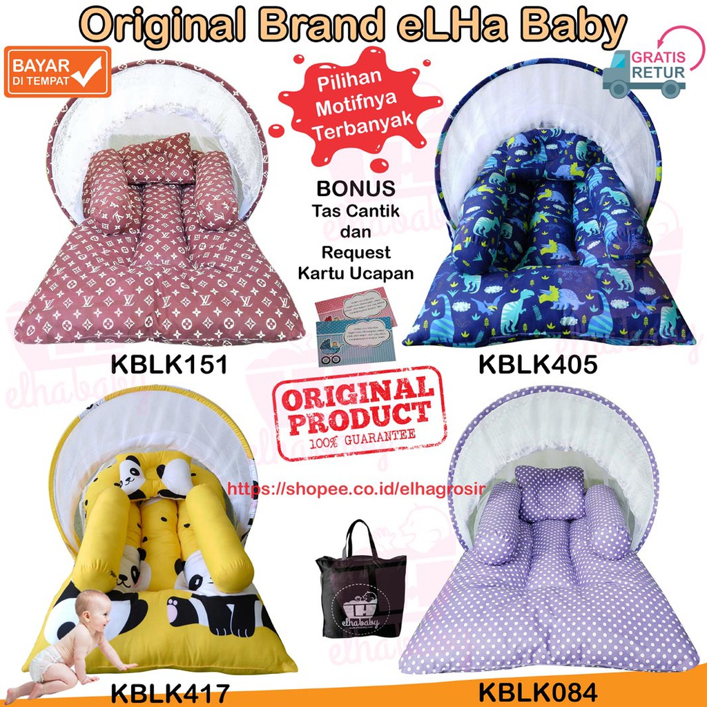 Kasur Bayi Lipat Kelambu Lucu Set Murah Produk ...