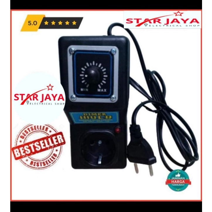 ALAT PENGANTAR DAYA DAN KECEPATAN/DIMER VARIABLE SPEED CONTROL HIVER DIMMER