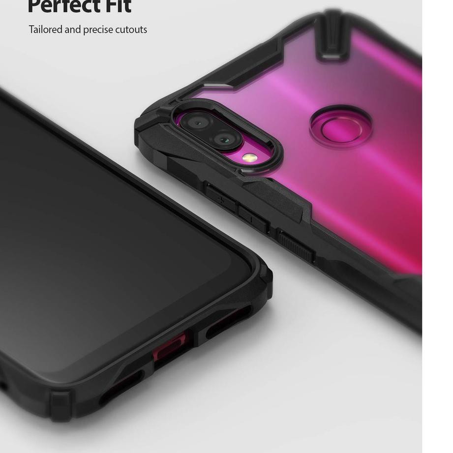 TERBARU Case Xiaomi Redmi Note 7 / Note 7 Pro RINGKE Fusion X Anti Crack Casing ORIGINAL CFD9 ... ..
