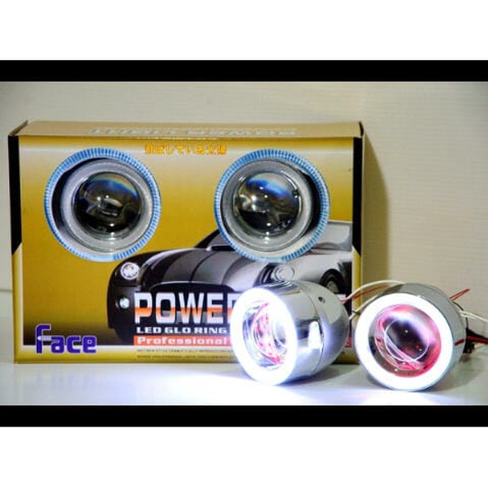 Fog Lamp Angel Eyes Putih Mobil universal