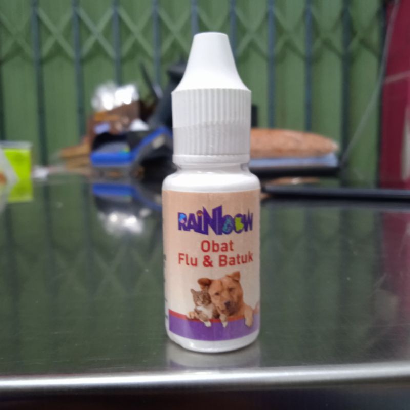 Rainbow Obat Flu Batuk Bersin Kucing Anjing~Rainbow Obat Flu&amp;Batuk 8ml