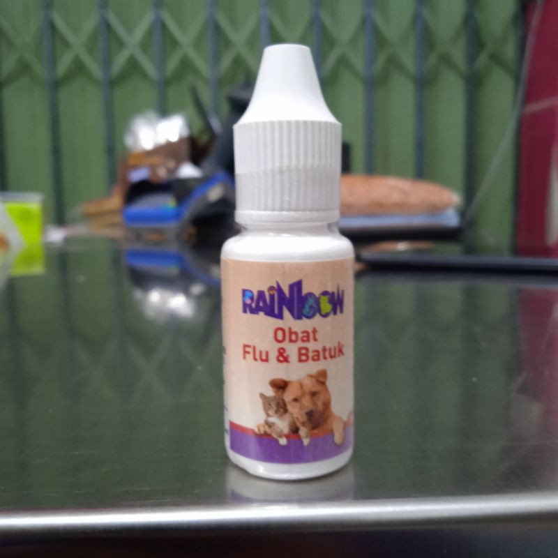 Rainbow Obat Flu Batuk Bersin Kucing Anjing~Rainbow Obat Flu&amp;Batuk 8ml