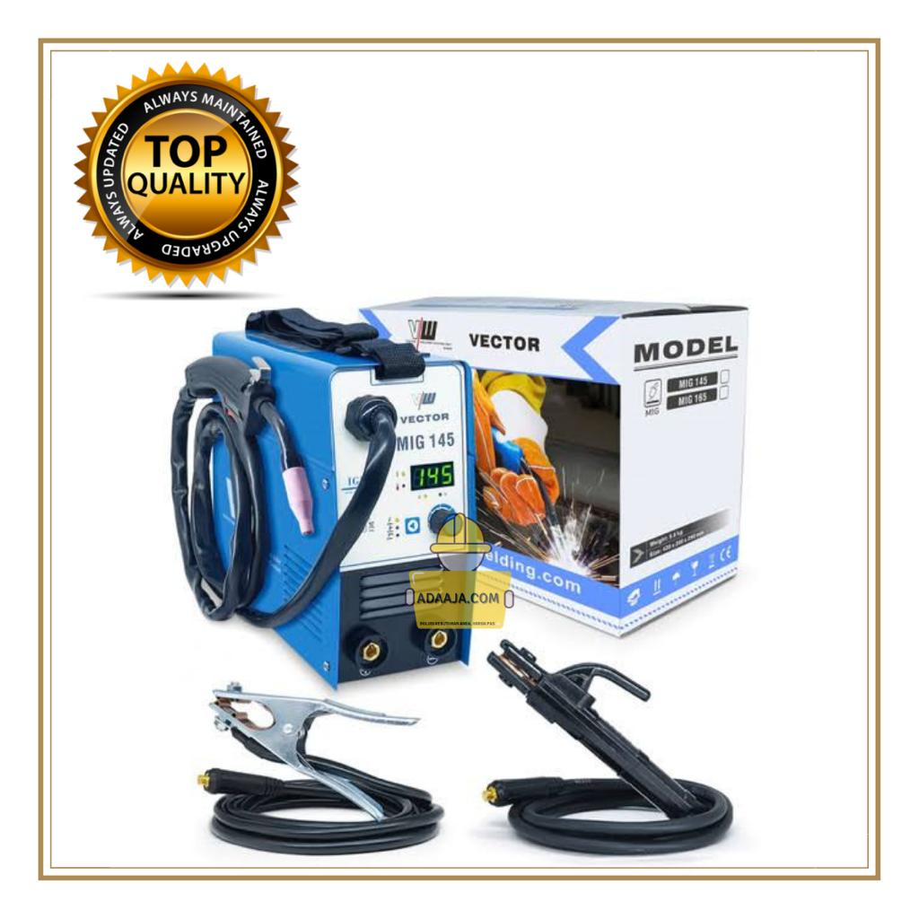 Mesin Las Mig / Travo Las CO2 VECTOR Tanpa Gas MIG 145