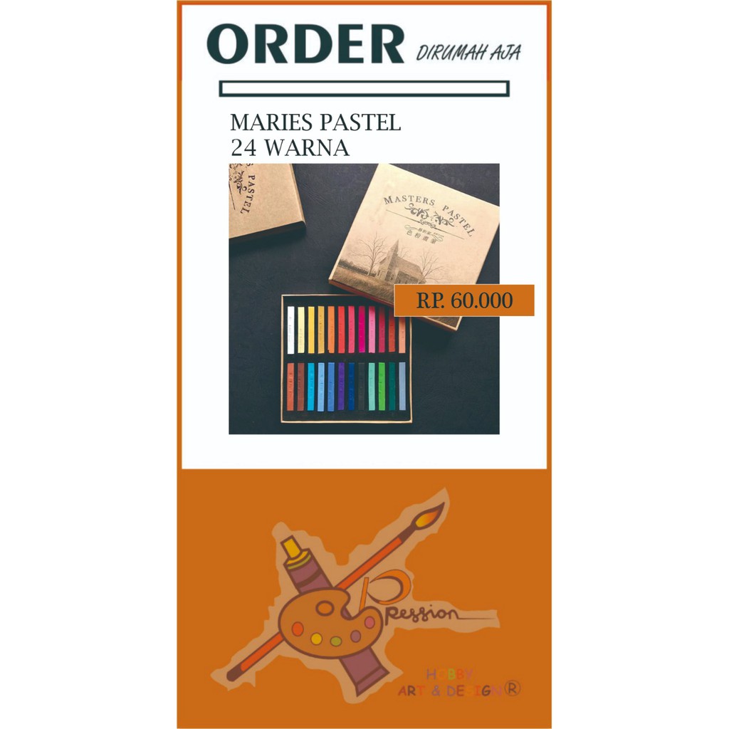

MARIES MASTER PASTEL (24 WARNA)