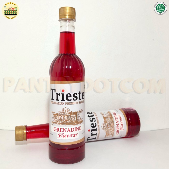 

TRIESTE SYRUP rasa GRENADINE - Sirup Premium 650ml