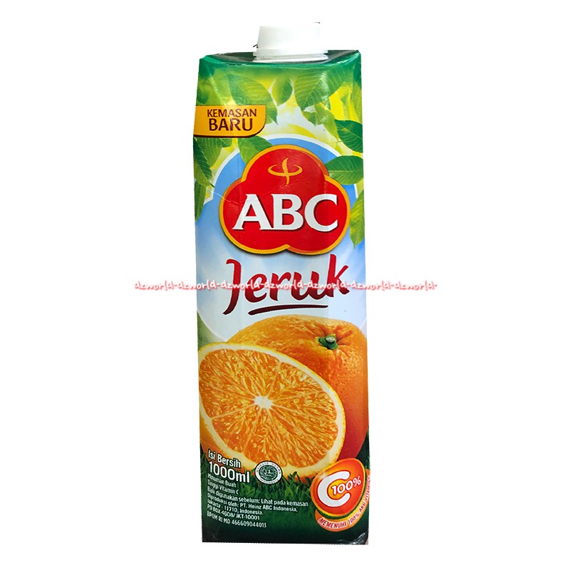 ABC Jeruk Jambu Biji UHT Minuman Sari Buah Asli Siap Minum 1L Abc UHT Juice Jeruk Guava Jus