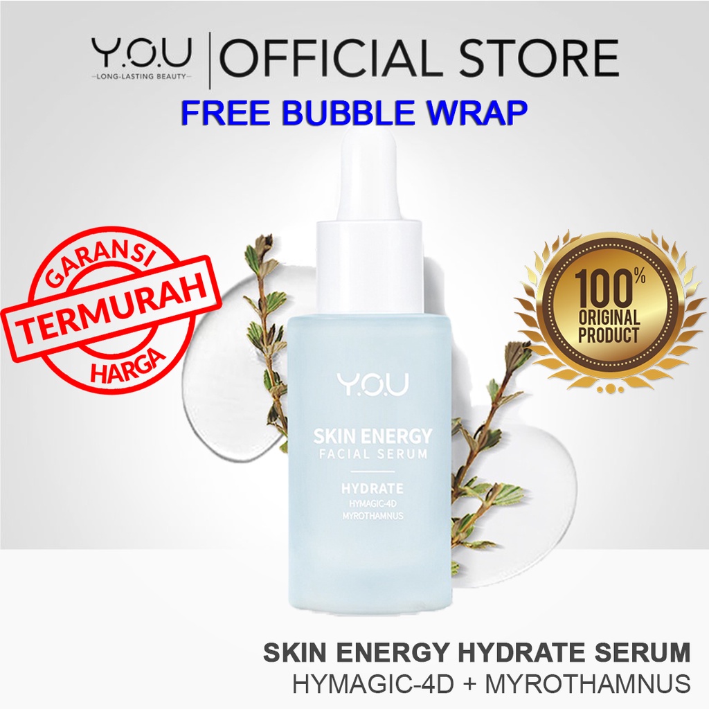 YOU Skin Energy Hydrate (Hymagic-4D + Myrothamnus) Facial Serum