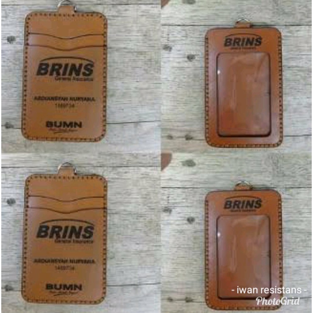 

ID Card Holder Kulit Asli - Name Tag Kulit Asli - Name Tag Holder Costum Kulit Asli