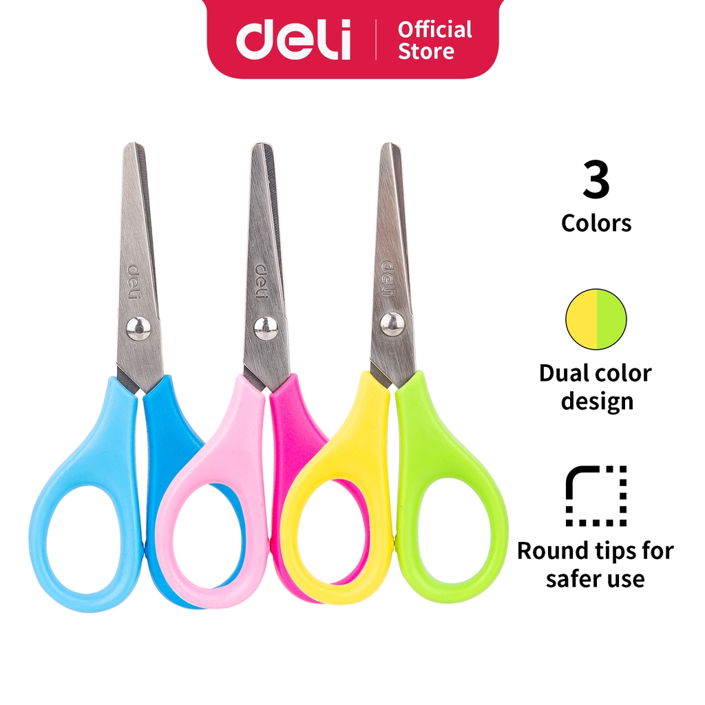 

Deli Scissor Dual Color Gunting ED60100