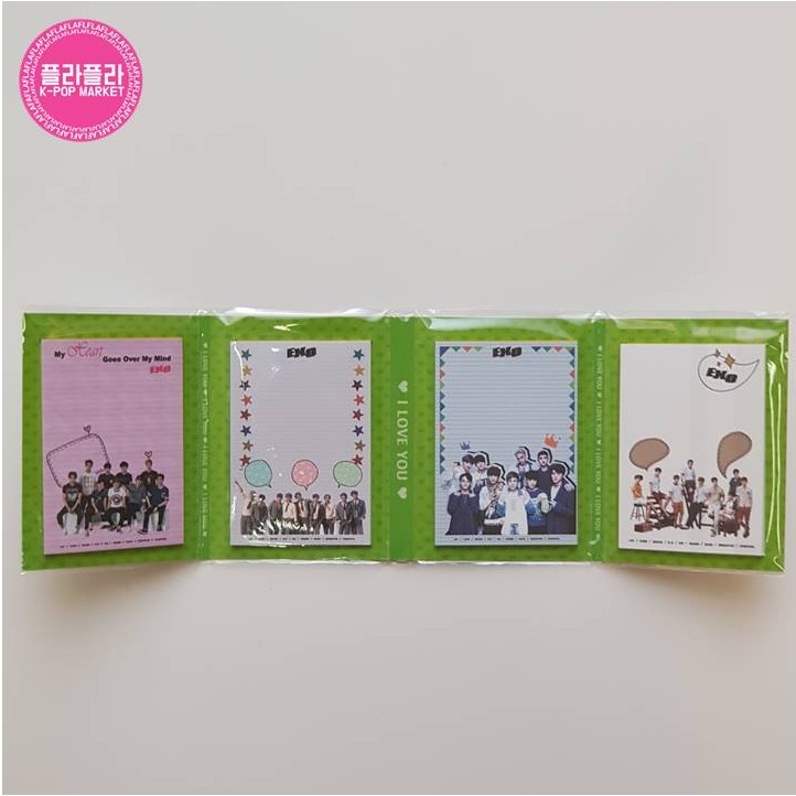 

Memo Pad K-POP Astro Blackpink BtoB EXO Gfriend SNSD GOT7