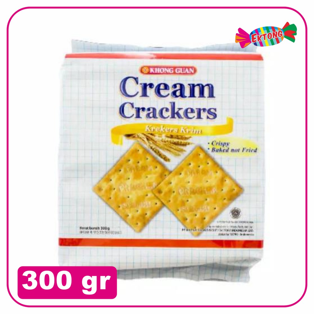 

KHONG GUAN CREAM CRACKERS 300 GR