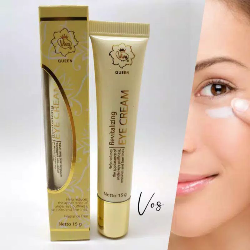 VIVA Queen Eye Cream Revitalizing 15g -Krim Mata Viva