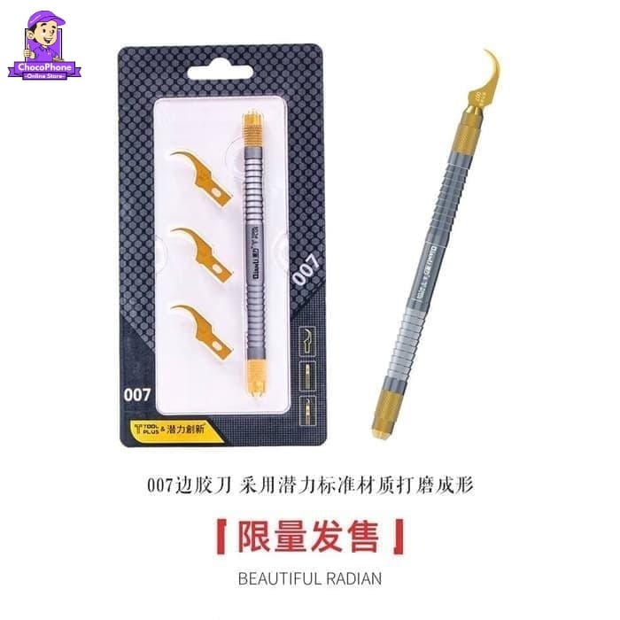Pisau Ic Pembersih Lem Qianli 007 3 in 1 Original