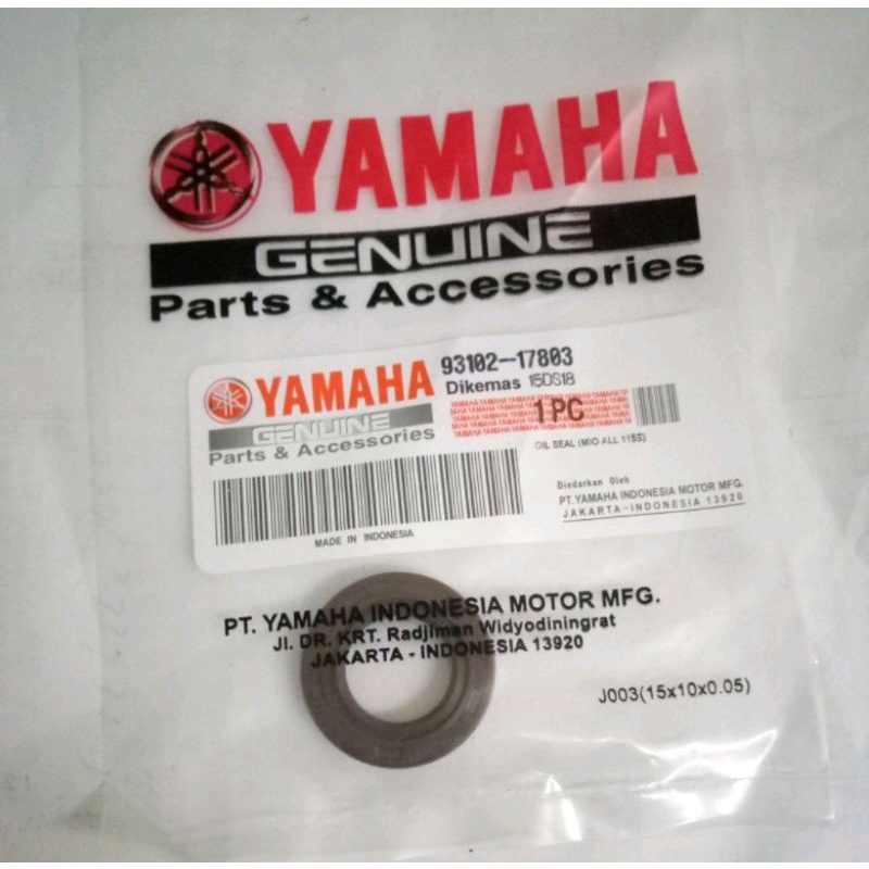 seal as pully gardan Mio old/ Mio smile sporty/Mio soul/ Fino old