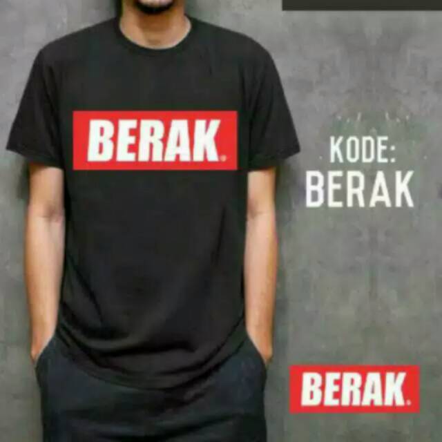 TSHIRT KAOS BAJU BERAK 1