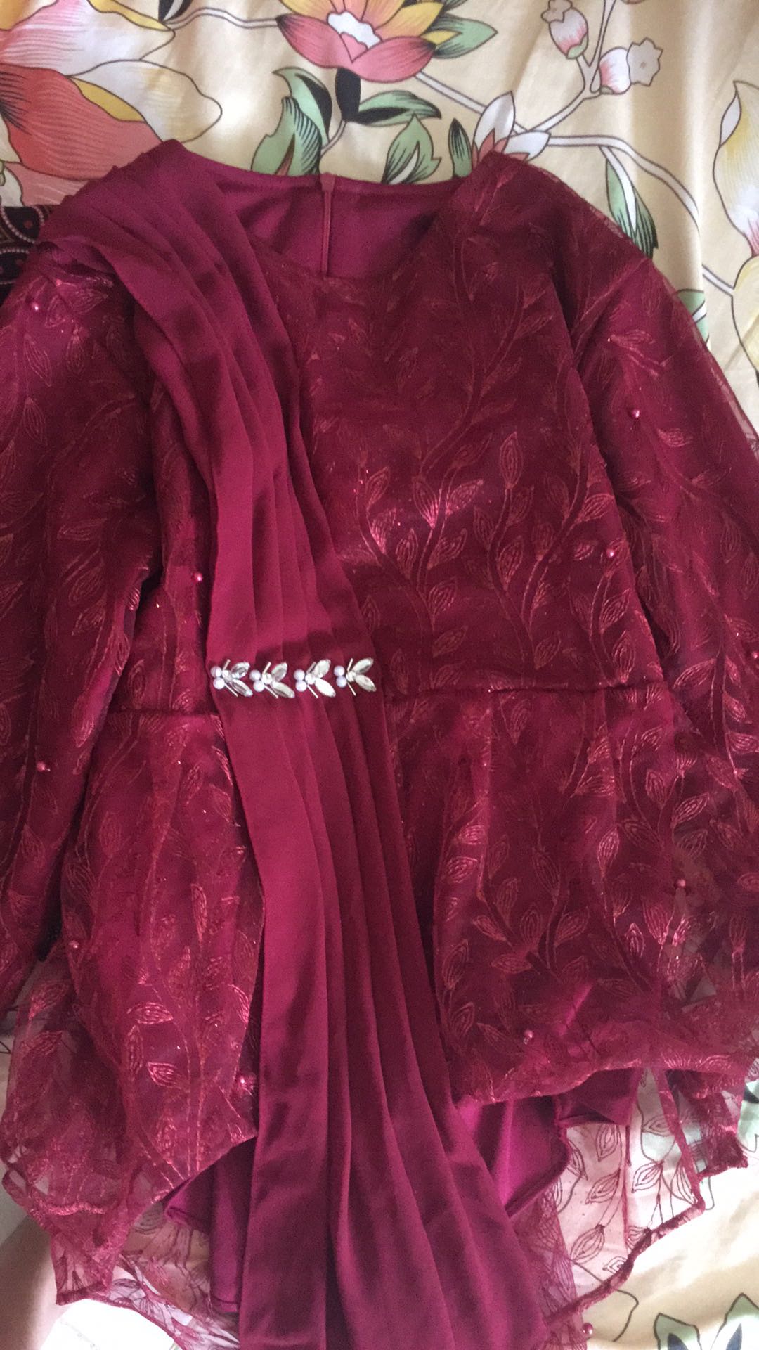 Maura Couple - Sania Ruffle Batik Couple Ori Ndoro Jowi Dnt Garansi Termurah Shopee - Couple Gisela