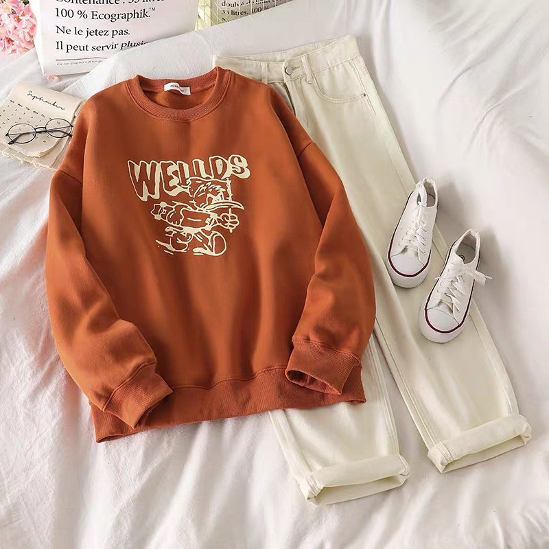 WELL SWEATER-SWEATER KOREA-SWEATER WANITA-ATASAN WANITA-KOREAN SWEATER-ATASAN KOREA-KOREA STYLE