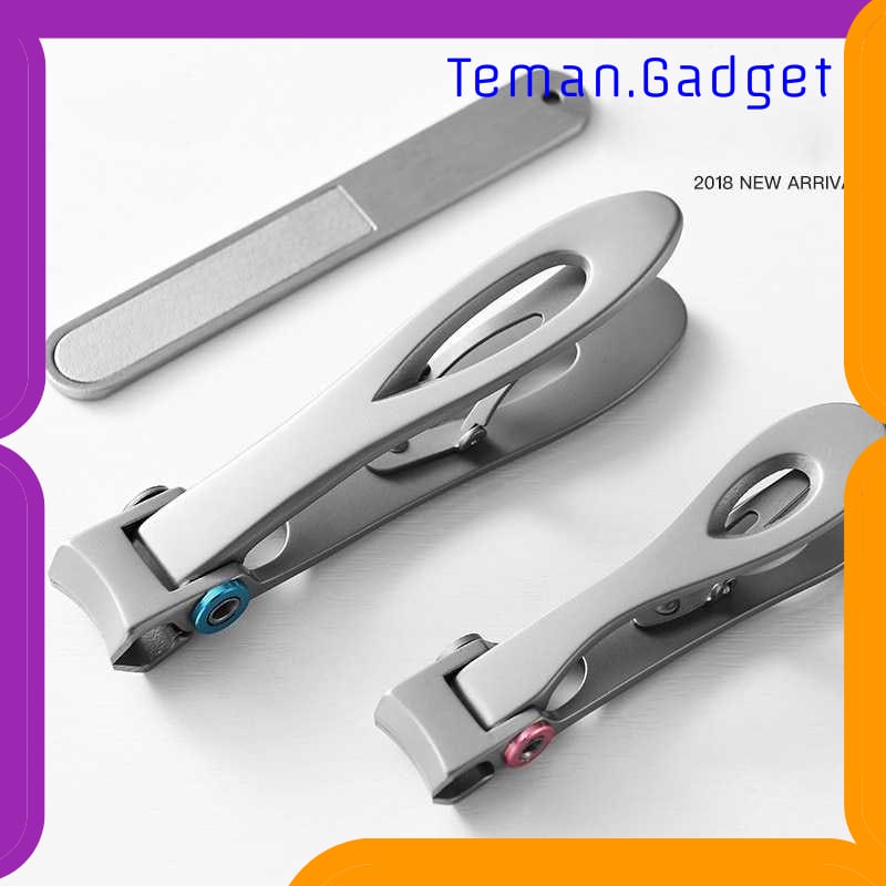 TG-FE216 YASNI GUNTING KUKU BIG NAIL CLIPPER GERMAN STAINLESS 2PCS - SET A