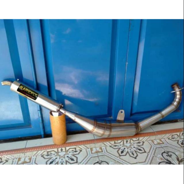 Knalpot Standar Racing Motor Yamaha Touch 125 cc Full Stainless Steel