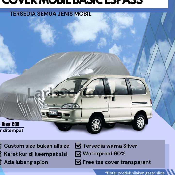 ➩ Body Cover Mobil Espass Sarung Penutup Mantel Mobil Espass ❀
