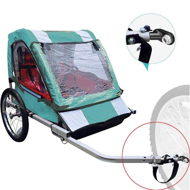 bike with bike trailer