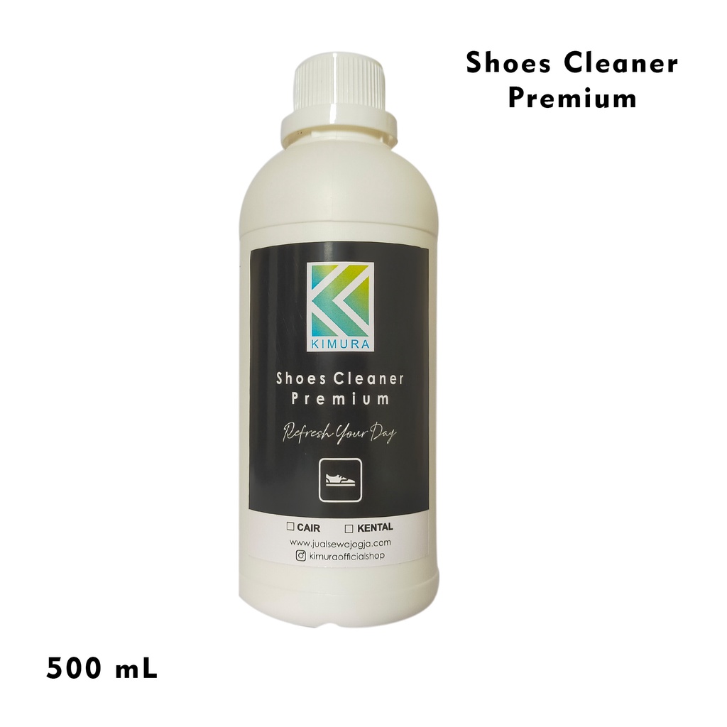 KIMURA Shoes Cleaner Premium 500mL Sabun Sepatu Cleaner Sepatu