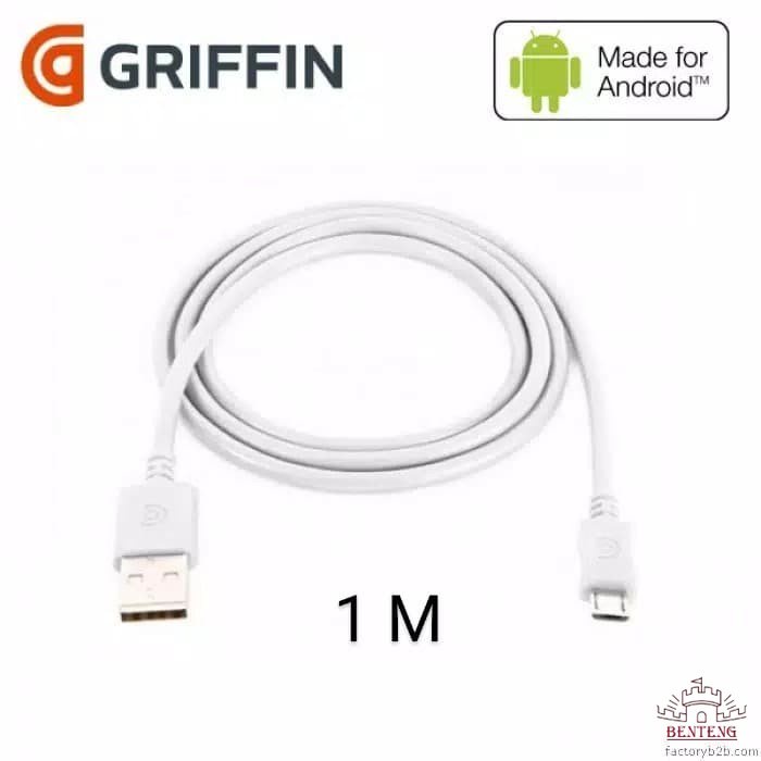 Kabel Data Charger Griffin Micro USB 1M 100cm