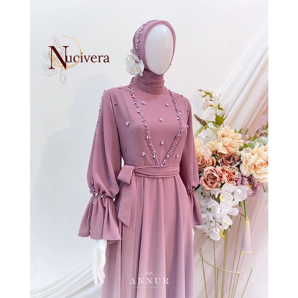 Annur Label Pre Order Nucivera abaya kondangan lebaran pengajian maternity syukuran aqiqah