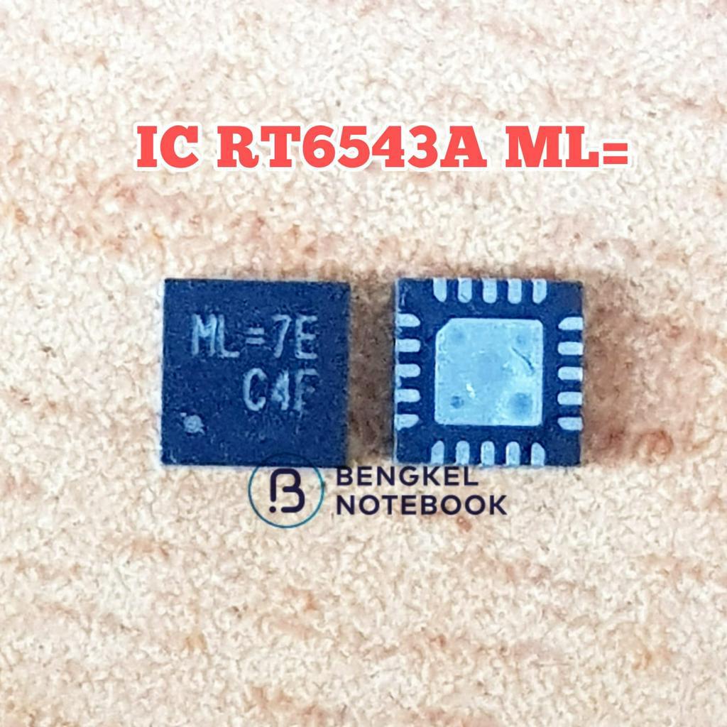 IC RT6543A RT6543AGQW RT 6543A RT 6543 ML=7E ML=6B ML=4L ML=QFN-20