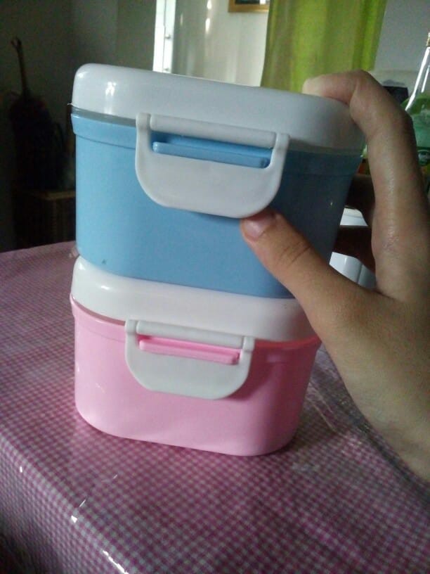 Tempat Penyimpanan Makanan Kotak Penyimpanan Toples Penyimpanan Susu / Biskuit / Snack A921