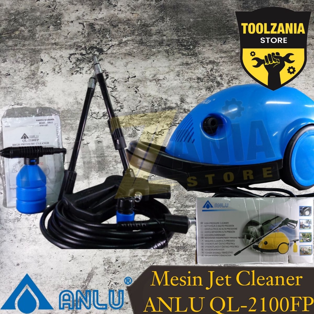 High pressure cleaner ANLU QL2100FP mesin jet cleaner steam cuci mobil motor AC