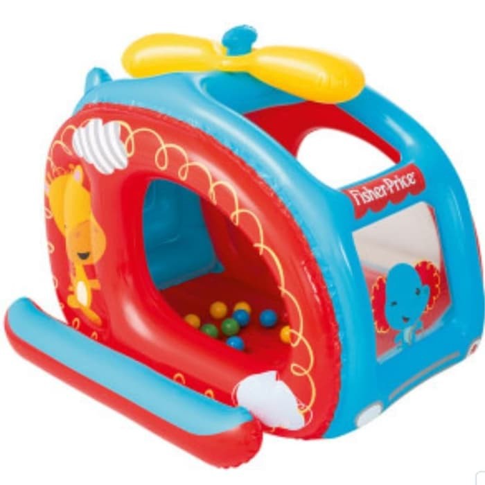 Fisher Price Helicopter Ball Pit - Kolam Bola - Helikopter Anak