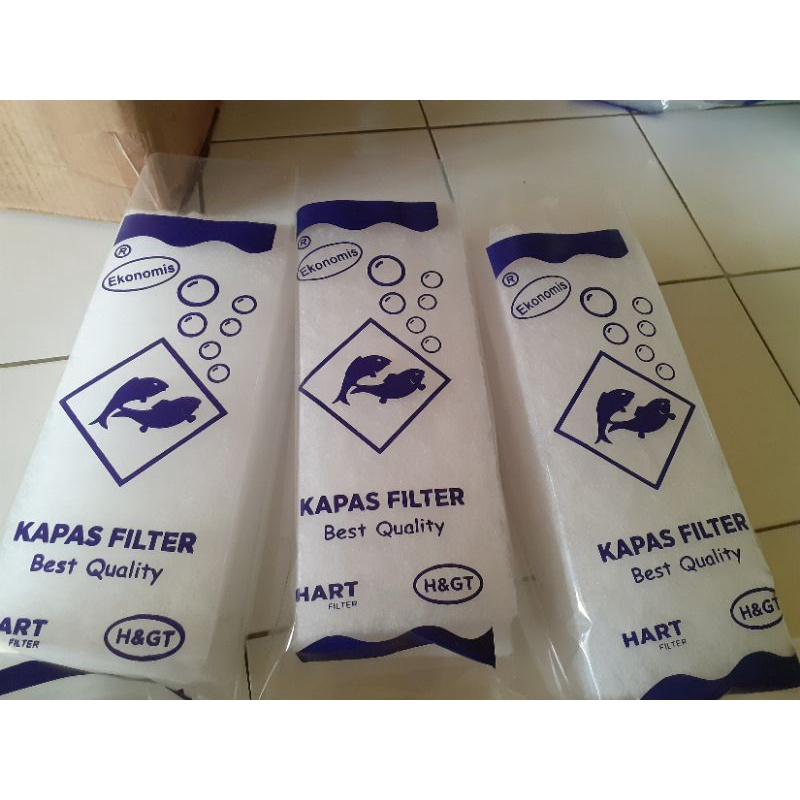 kapas filter 4 lapis kwalitas super/kapas filter aquarium super murah plastik unggu