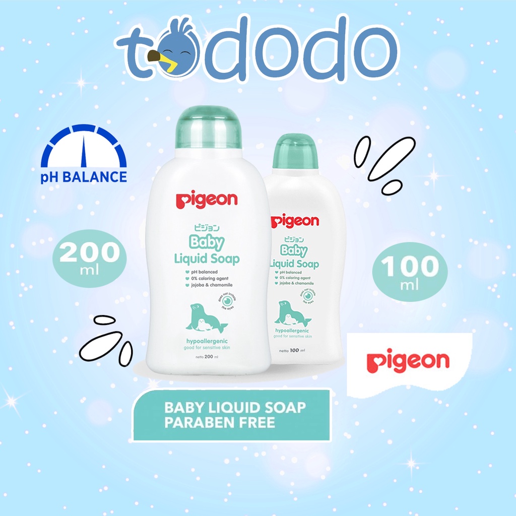 Sabun Bayi Pigeon Baby Liquid Soap 100ml