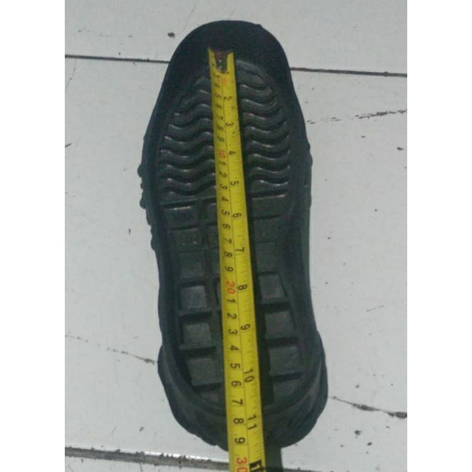 Outsole Karet Mentah Hitam Pdl Safety Paket Sol &amp; Insole