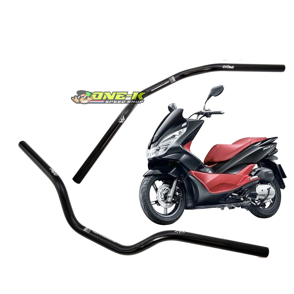 Stang Stir Jets 2 Weels Alloy Black Model Ceper Honda PCX 150 CBU Lokal Nmax 155 RX king ADV