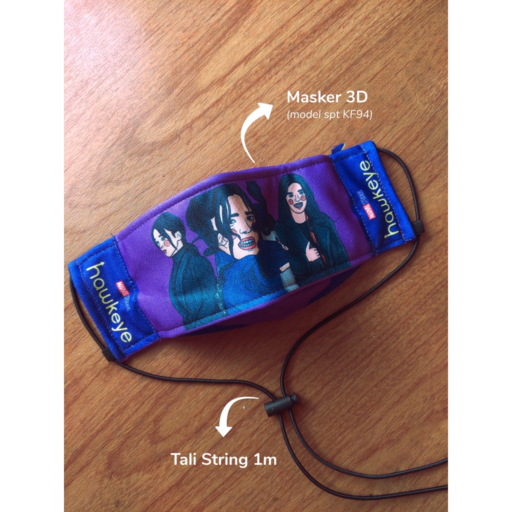 Masker Kate Bishop Hawkeye