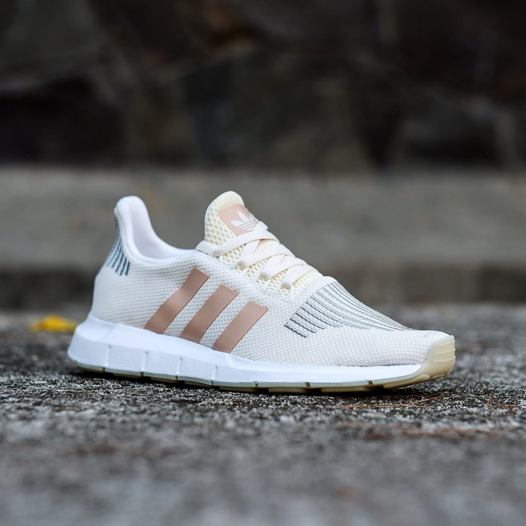 grey and gold adidas swift run