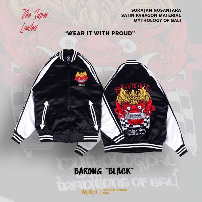 Sukajan Jacket Bomber Jaket Sukajan Golden Sakana Sukajan Jaket Pria Sukajan Murah Sukajan Barong