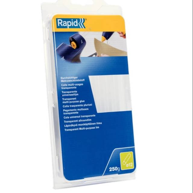 

RAPID | Stick Lem D12 x 190mm 250g | Multi Purpose Clear Color
