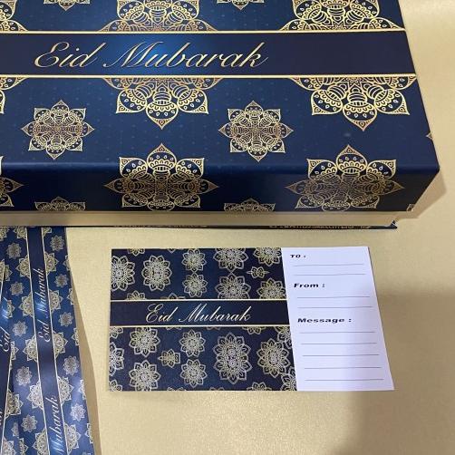 

Lebaran Box/ Box kue kering/ Hampers Lebaran model Magnet(4 Toples HT)