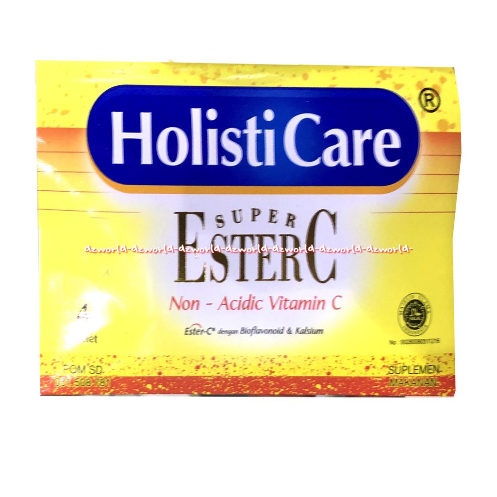 Holisticare Super Ester C Vitamin C Holisti Care Vit C 4 Tablet