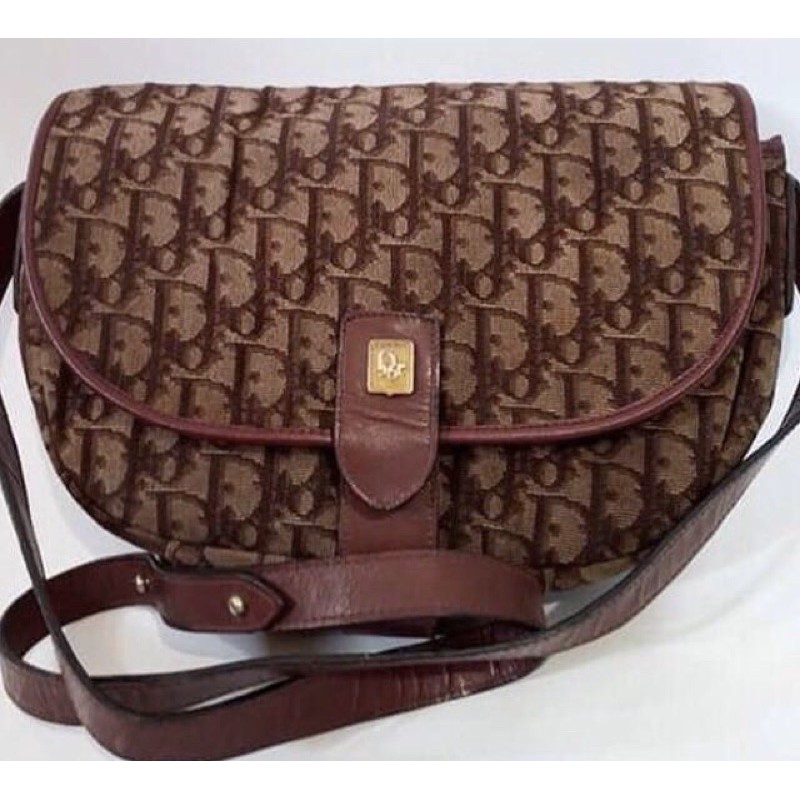 (SOLD)Christian Dior Vintage Sling Bag Authentic