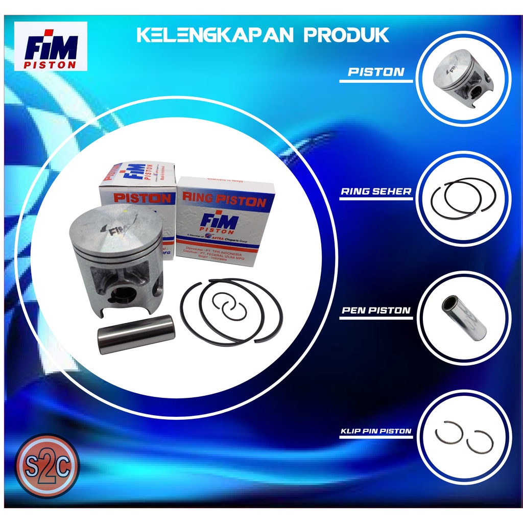 PISTON KIT RX KING RXKING FIM43-1
