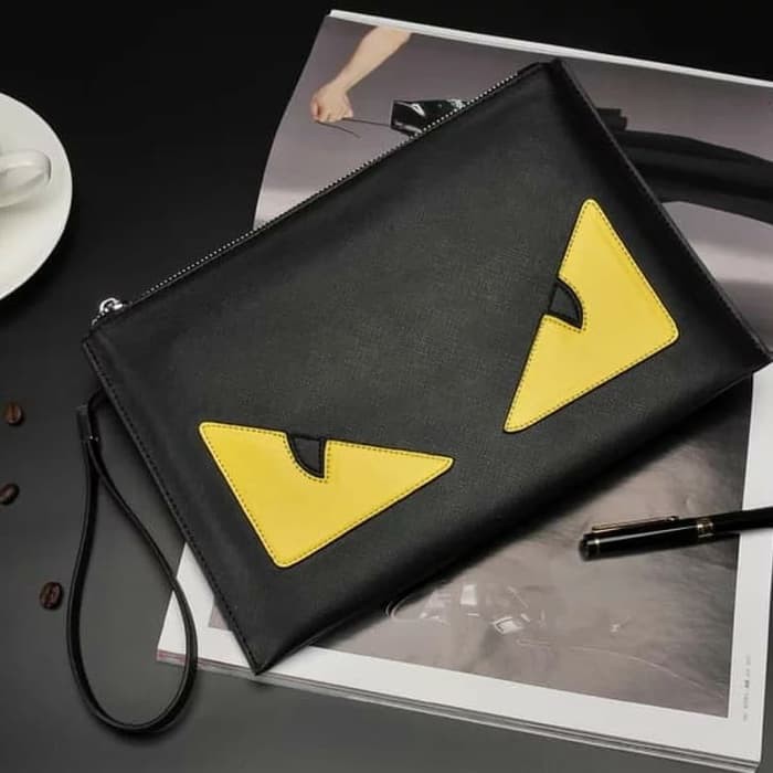 Bag clucth pria tas dompet cowok hand bag kulit asli